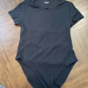 Wild Fable Black Ribbed Top